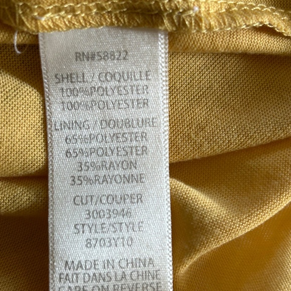 Set Of Two Max Studio Boho Mini Skirts M/L Floral Patterns Yellow Flirty - Picture 4 of 11